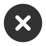 X Circle SVG Icon